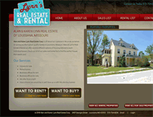 Tablet Screenshot of louisianamorealestate.com